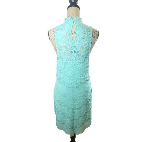 Custom Free People Mint Lace Dress - Picture 5 of 14